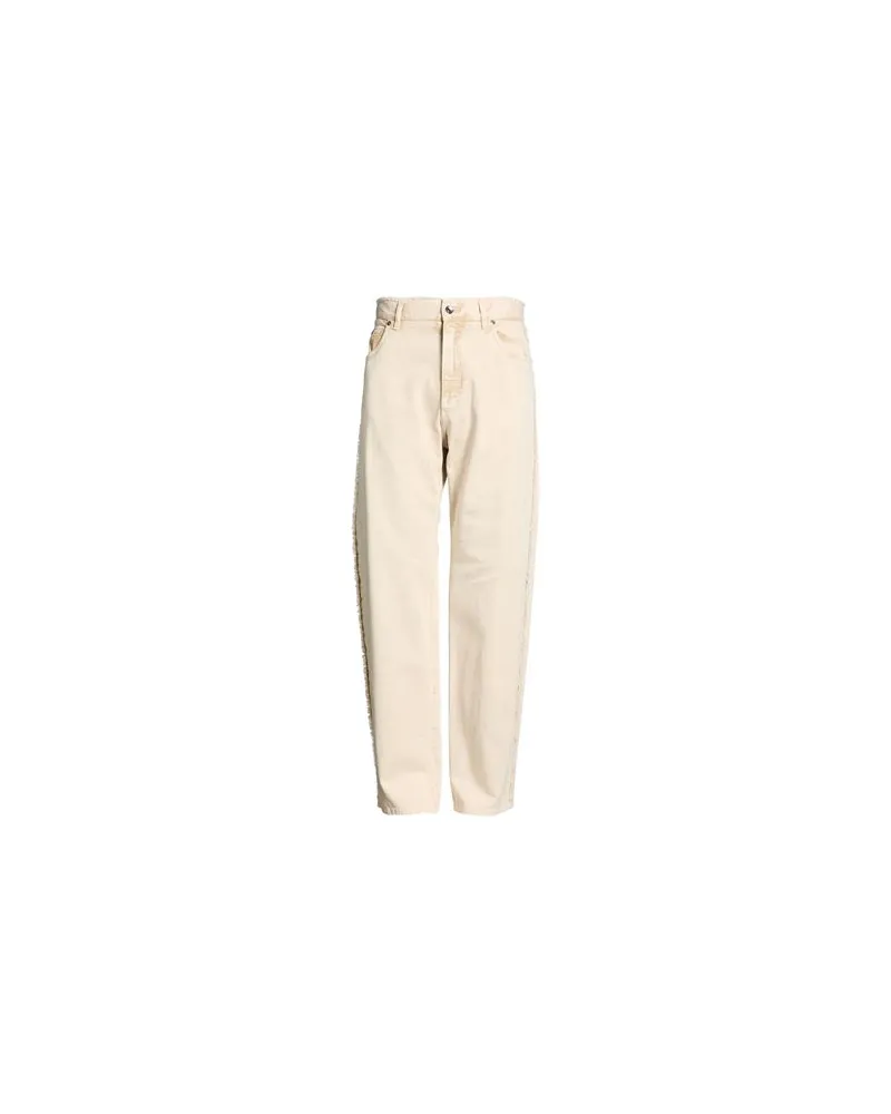 Dolce & Gabbana HOSEN & RÖCKE - Jeanshosenauf YOOX.COM Elfenbein
