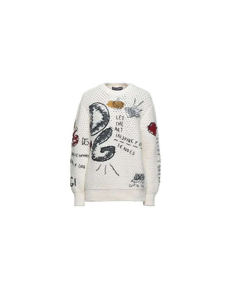 Dolce & Gabbana STRICKWAREN - Pulloverauf YOOX.COM Weiß