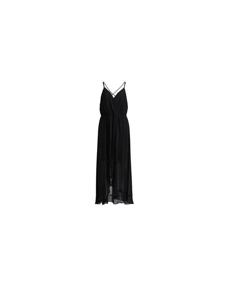 Twin-Set KLEIDER - Maxi-Kleiderauf YOOX.COM Schwarz