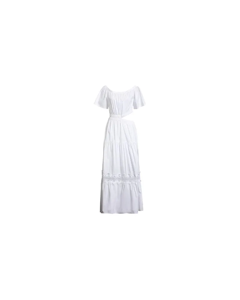 Liu Jo KLEIDER - Maxi-Kleiderauf YOOX.COM Weiß