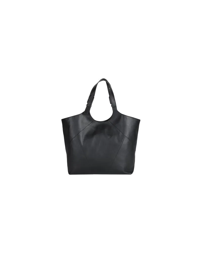 Furla FLOW XL TOTE  - TASCHEN - Handtaschenauf YOOX.COM Schwarz
