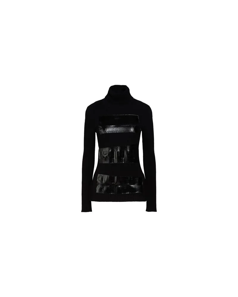 Maison Margiela STRICKWAREN - Rollkragenpulloverauf YOOX.COM Schwarz