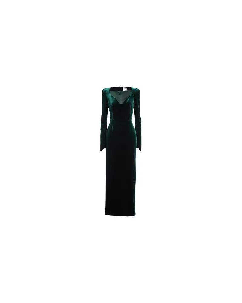 GALVAN KLEIDER - Maxi-Kleiderauf YOOX.COM Grün