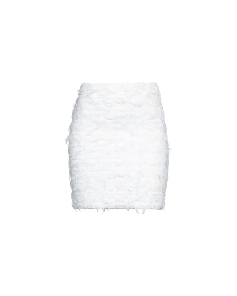 Balmain HOSEN & RÖCKE - Miniröckeauf YOOX.COM Weiß