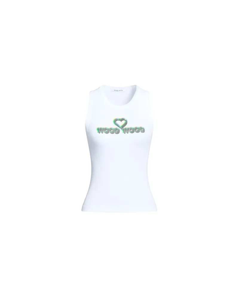 Wood Wood TOPS - Tank Topsauf YOOX.COM Weiß
