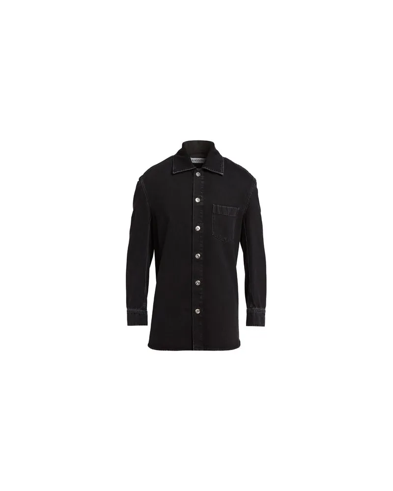 Lanvin JACKEN & MÄNTEL - Jeansjacken/Mäntelauf YOOX.COM Schwarz