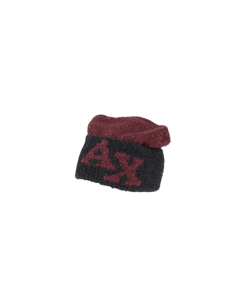 Armani Exchange ACCESSOIRES - Mützen & Hüteauf YOOX.COM Bordeaux