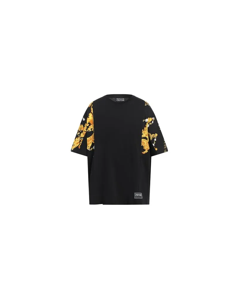 Versace Jeans TOPS - T-shirtsauf YOOX.COM Schwarz