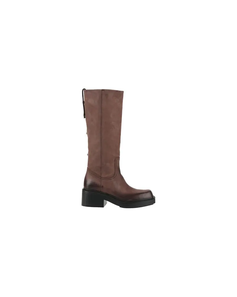 Vic Matié SCHUHE - Stiefelauf YOOX.COM Hellbraun