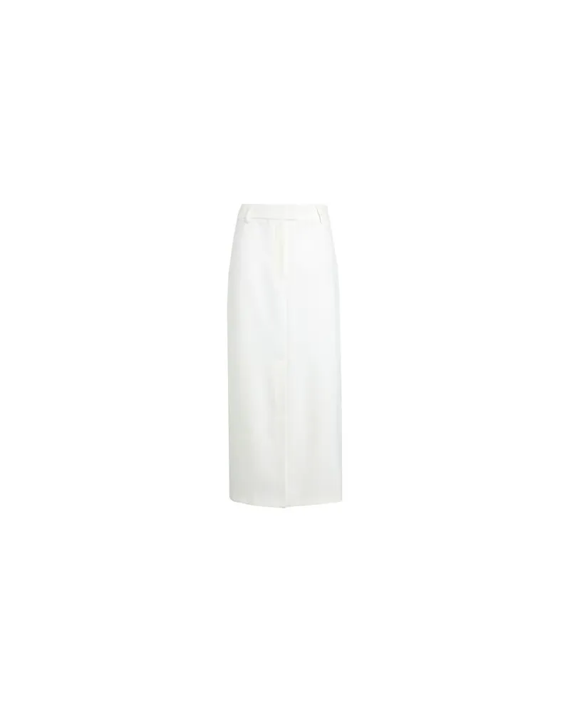 Topshop HOSEN & RÖCKE - Maxi-Röckeauf YOOX.COM Elfenbein