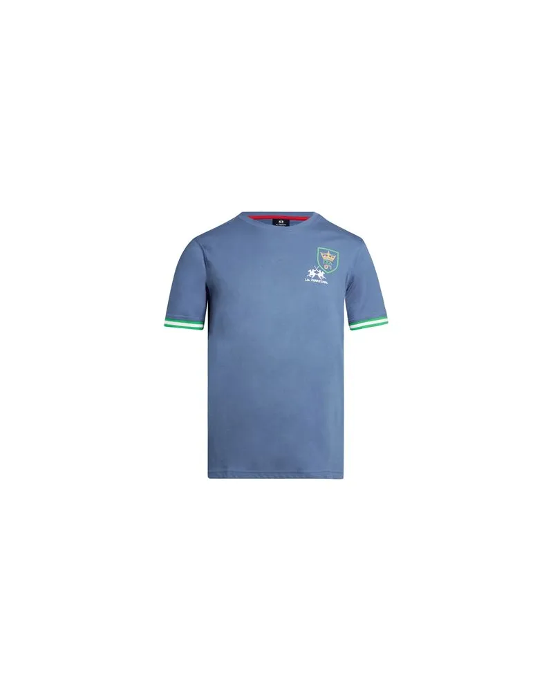 La Martina TOPS - T-shirtsauf YOOX.COM Azurblau