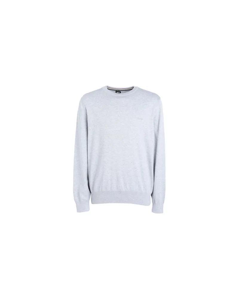 HUGO BOSS STRICKWAREN - Pulloverauf YOOX.COM Hellgrau