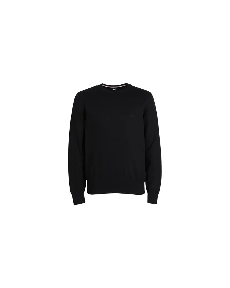 HUGO BOSS STRICKWAREN - Pulloverauf YOOX.COM Schwarz