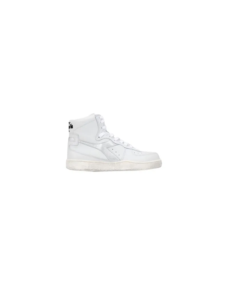 Diadora MI BASKET USED W   - SCHUHE - Sneakersauf YOOX.COM Weiß
