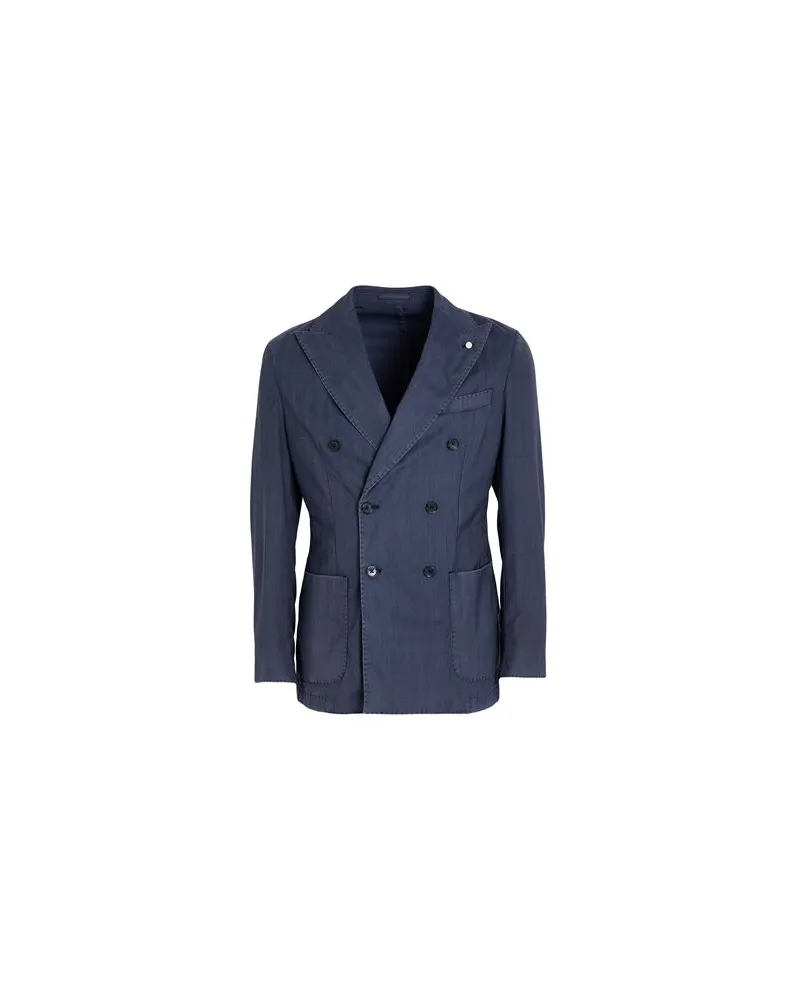 Luigi Bianchi Mantova ANZÜGE und CO-ORDS - Blazersauf YOOX.COM Blau