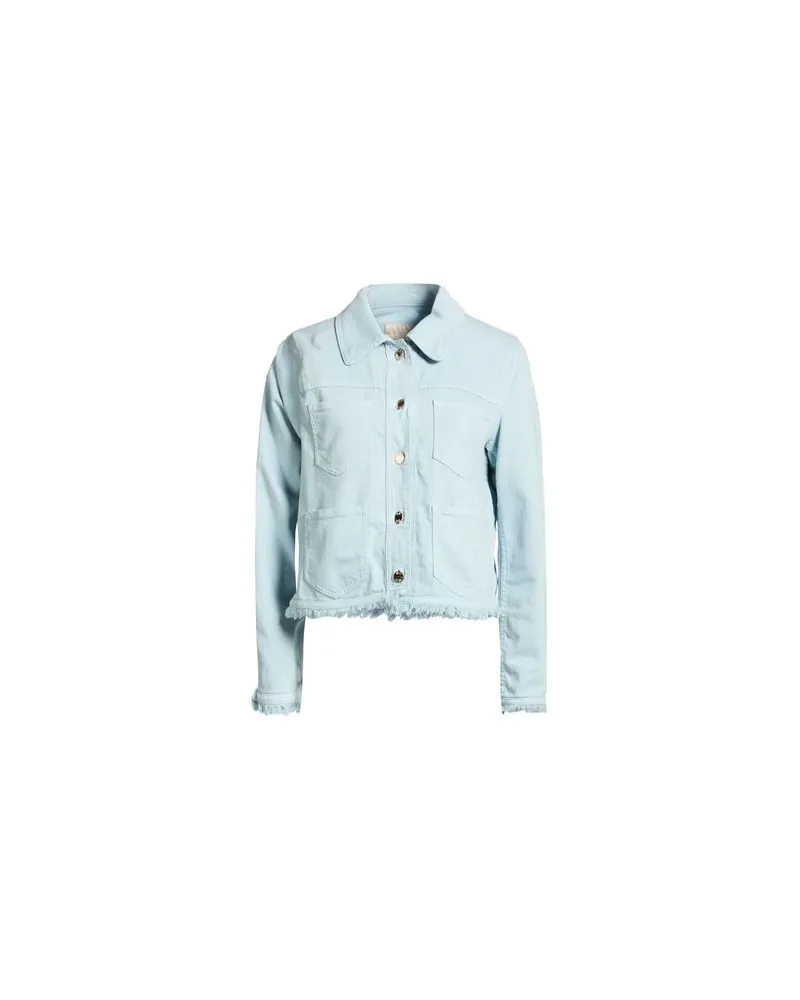 Seventy JACKEN & MÄNTEL - Jeansjacken/Mäntelauf YOOX.COM Himmelblau