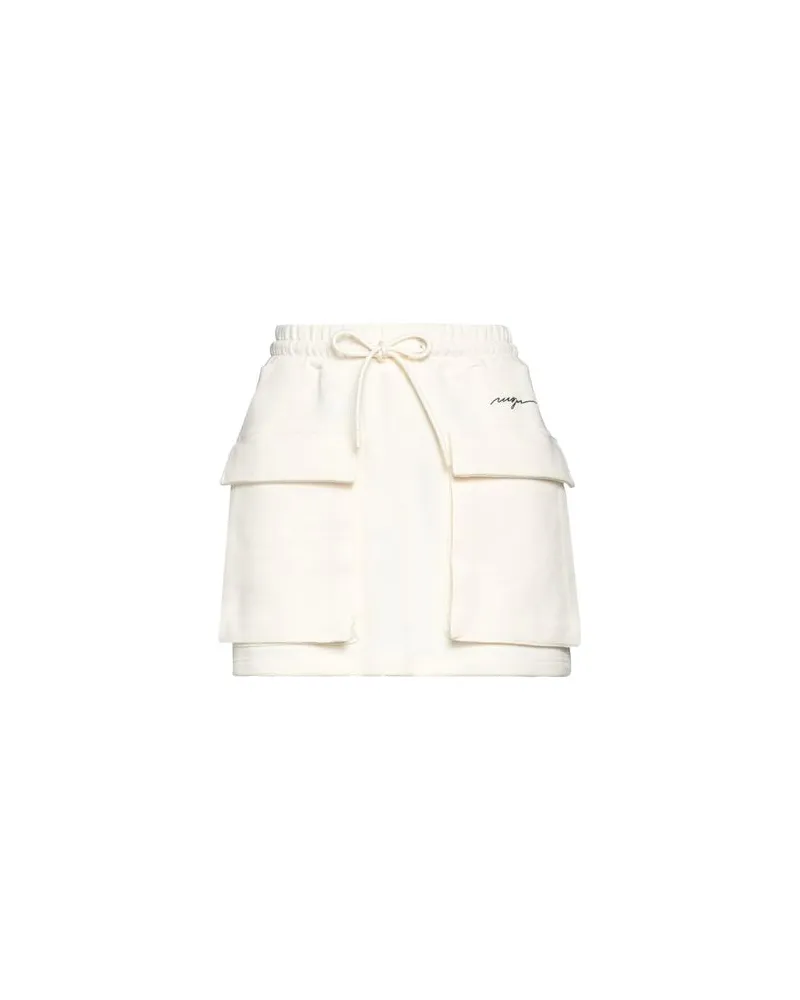 MSGM HOSEN & RÖCKE - Miniröckeauf YOOX.COM Cremeweiß