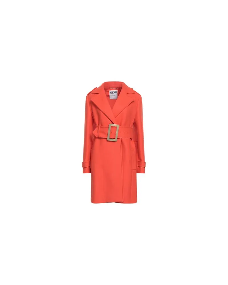Moschino JACKEN & MÄNTEL - Mäntelauf YOOX.COM Orange