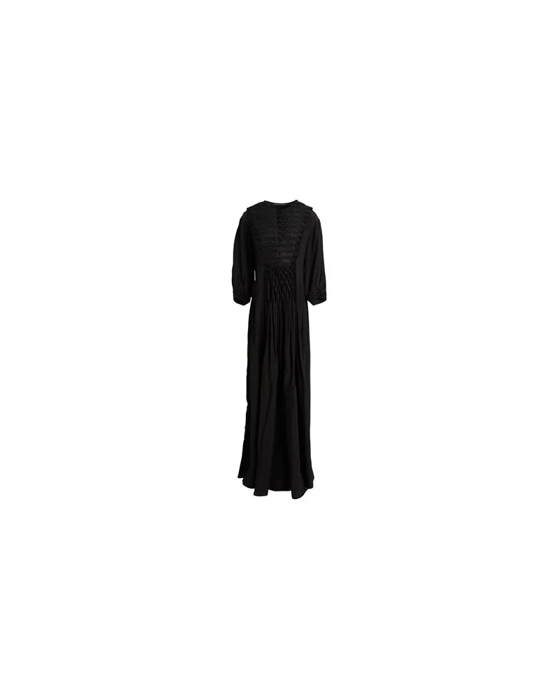 Ermanno Scervino KLEIDER - Maxi-Kleiderauf YOOX.COM Schwarz