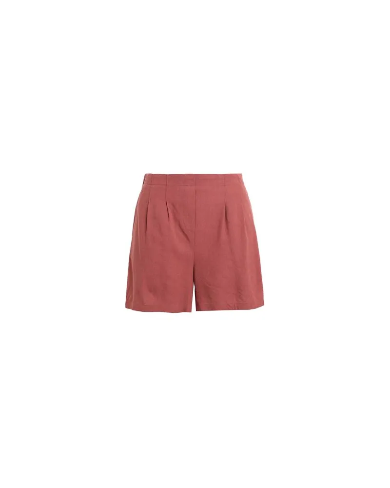 Vero Moda HOSEN & RÖCKE - Shorts & Bermudashortsauf YOOX.COM Ziegelrot
