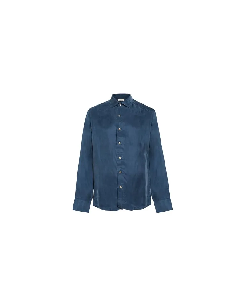 Alessandro Gherardi TOPS - Hemdenauf YOOX.COM Marineblau