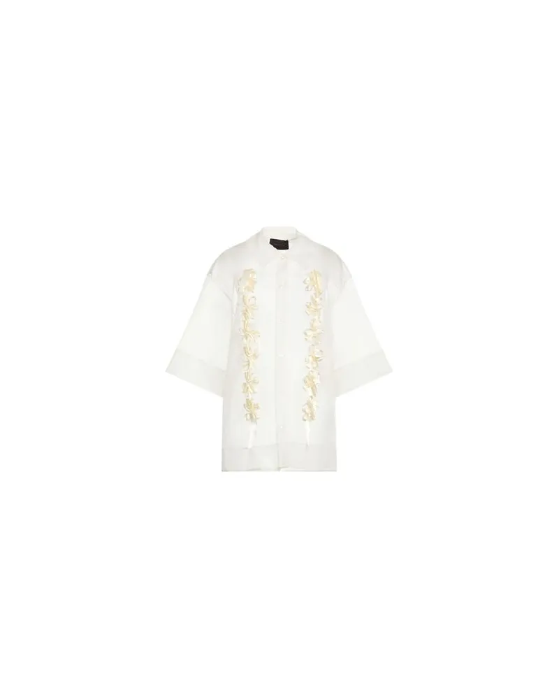 Simone Rocha TOPS - Hemdenauf YOOX.COM Elfenbein