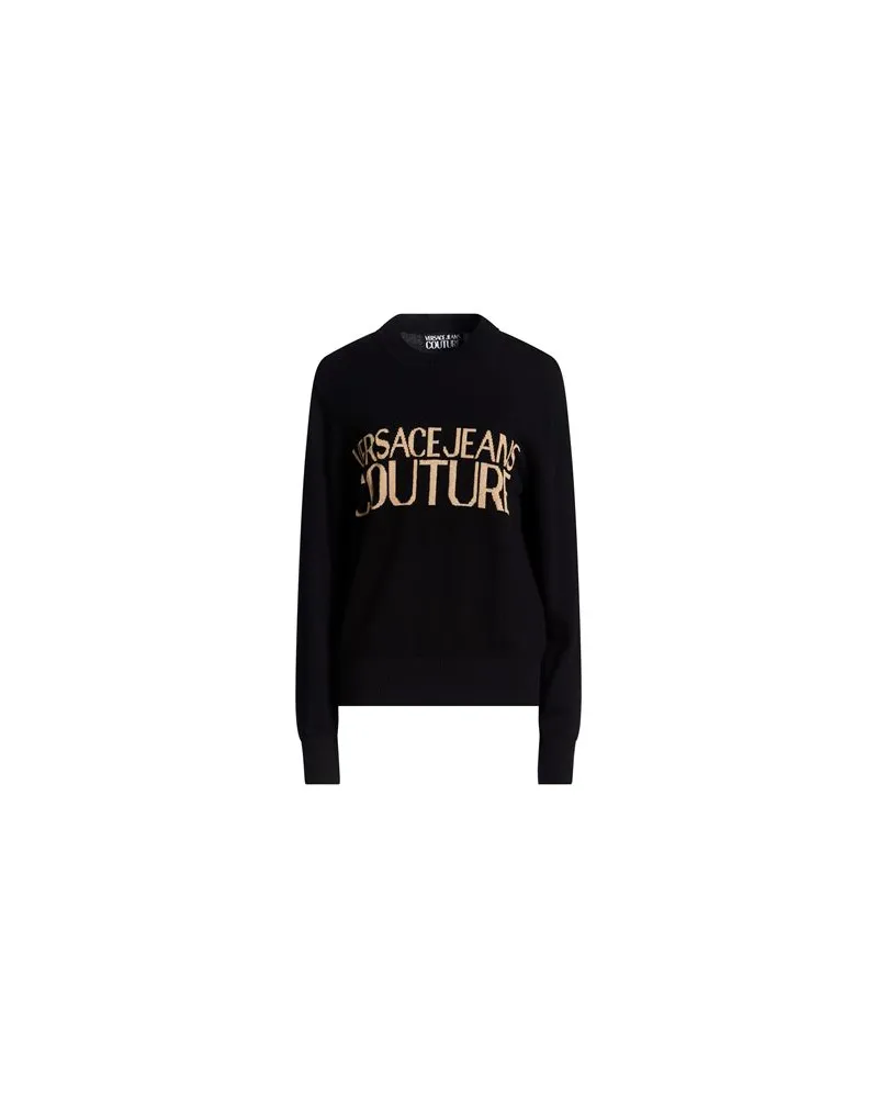 Versace Jeans STRICKWAREN - Pulloverauf YOOX.COM Schwarz