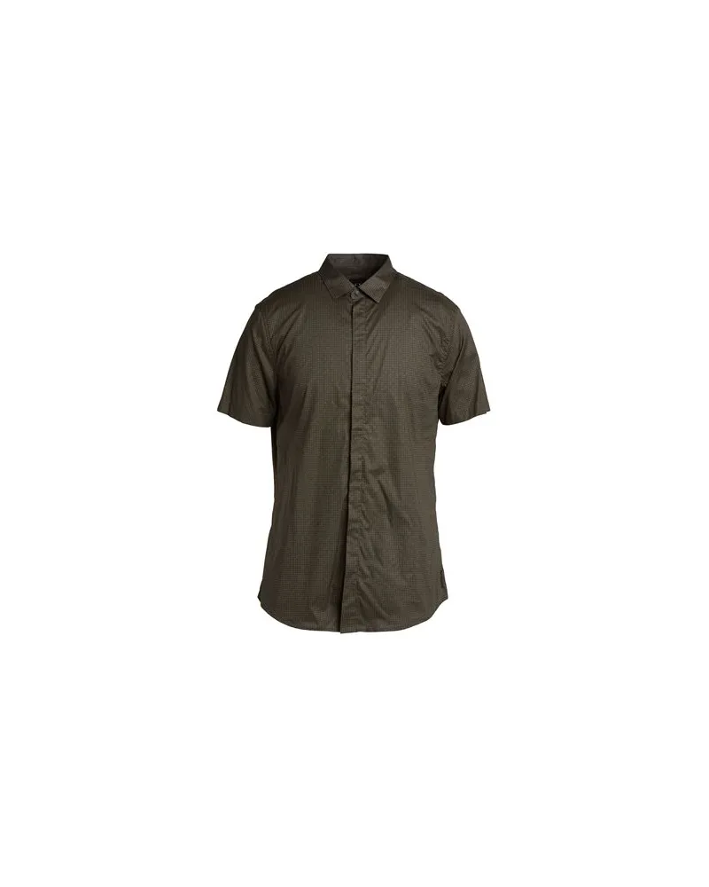 Armani Exchange TOPS - Hemdenauf YOOX.COM Militärgrün