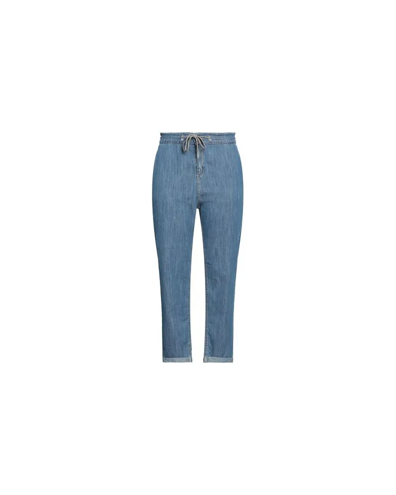 CAFèNOIR  HOSEN & RÖCKE - Jeanshosenauf YOOX.COM Blau