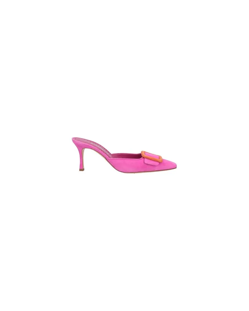 Manolo Blahnik SCHUHE - Mules & Clogsauf YOOX.COM Fuchsia