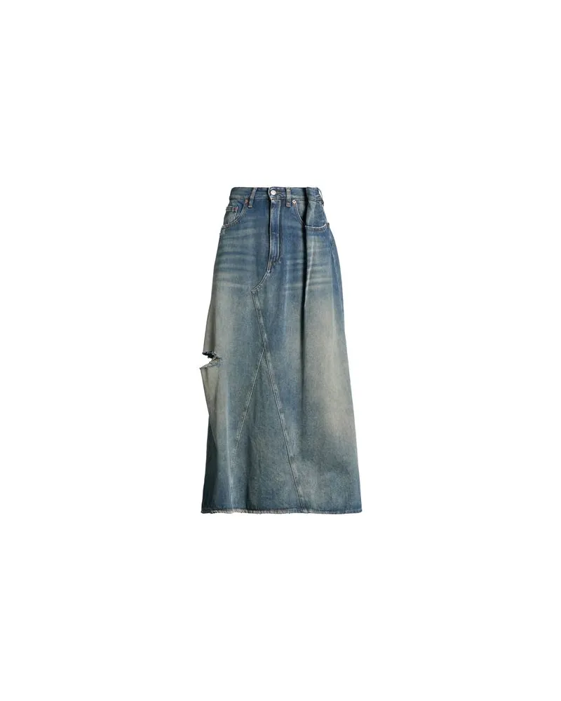 Maison Margiela HOSEN & RÖCKE - Jeansröckeauf YOOX.COM Blau