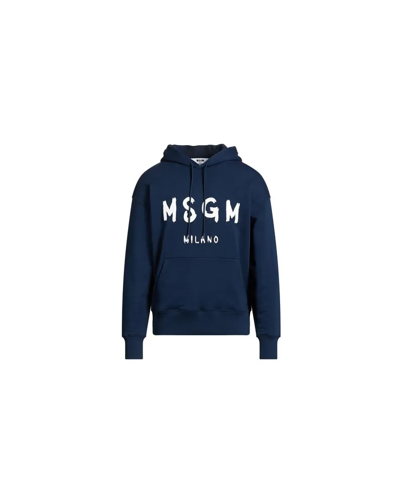 MSGM TOPS - Sweatshirtsauf YOOX.COM Marineblau