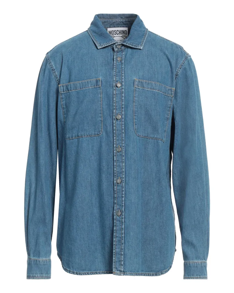 Moschino Jeanshemd Blau