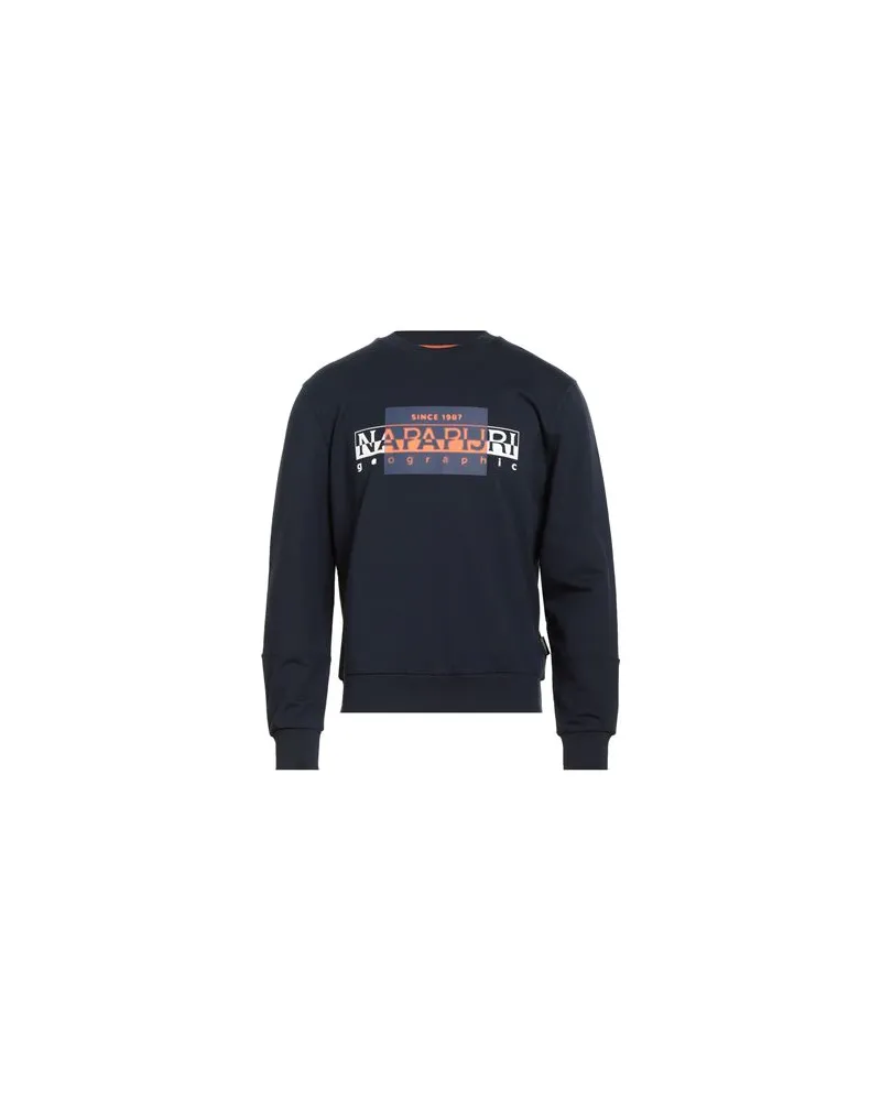 Napapijri TOPS - Sweatshirtsauf YOOX.COM Nachtblau