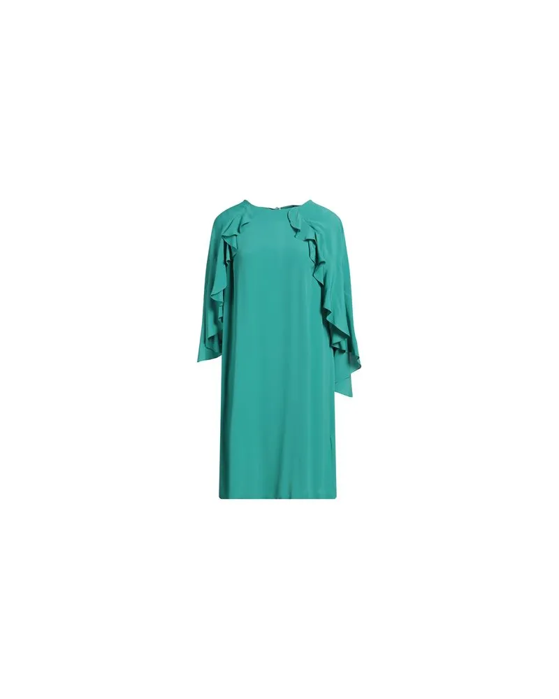 MARELLA KLEIDER - Mini-Kleiderauf YOOX.COM Smaragdgrün