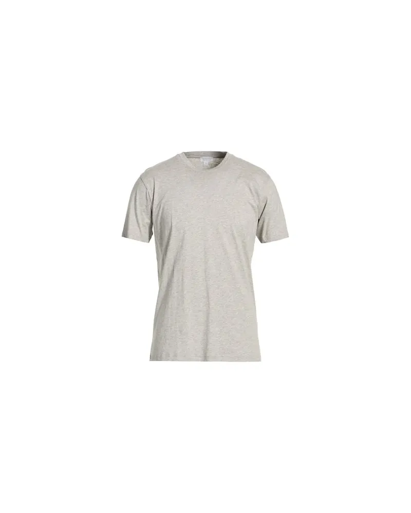 Sunspel TOPS - T-shirtsauf YOOX.COM Hellgrau