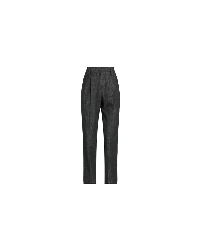 Brunello Cucinelli HOSEN & RÖCKE - Jeanshosenauf YOOX.COM Schwarz