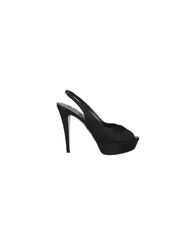 René Caovilla SCHUHE - Sandalenauf YOOX.COM Schwarz