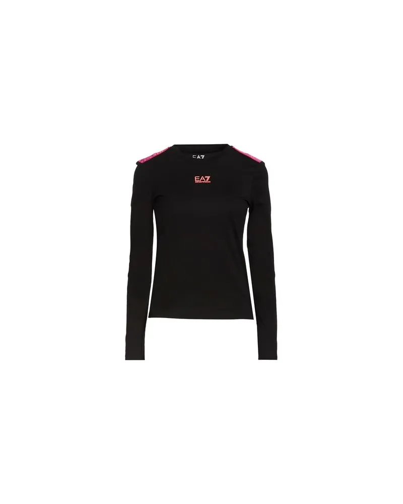 EA7 TOPS - T-shirtsauf YOOX.COM Schwarz