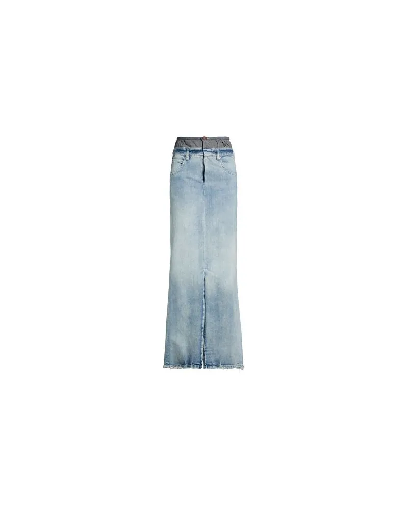 Maison Margiela HOSEN & RÖCKE - Jeansröckeauf YOOX.COM Blau
