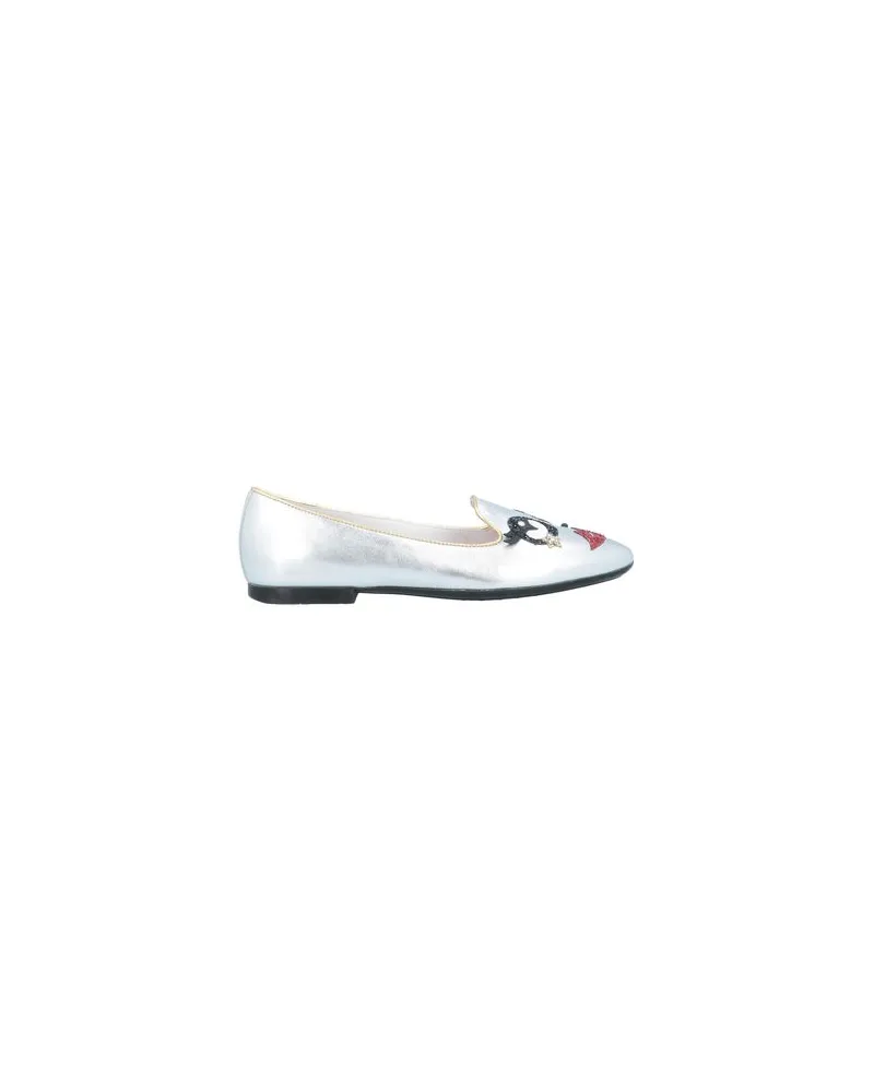 TOD'S SCHUHE - Mokassinsauf YOOX.COM Silber