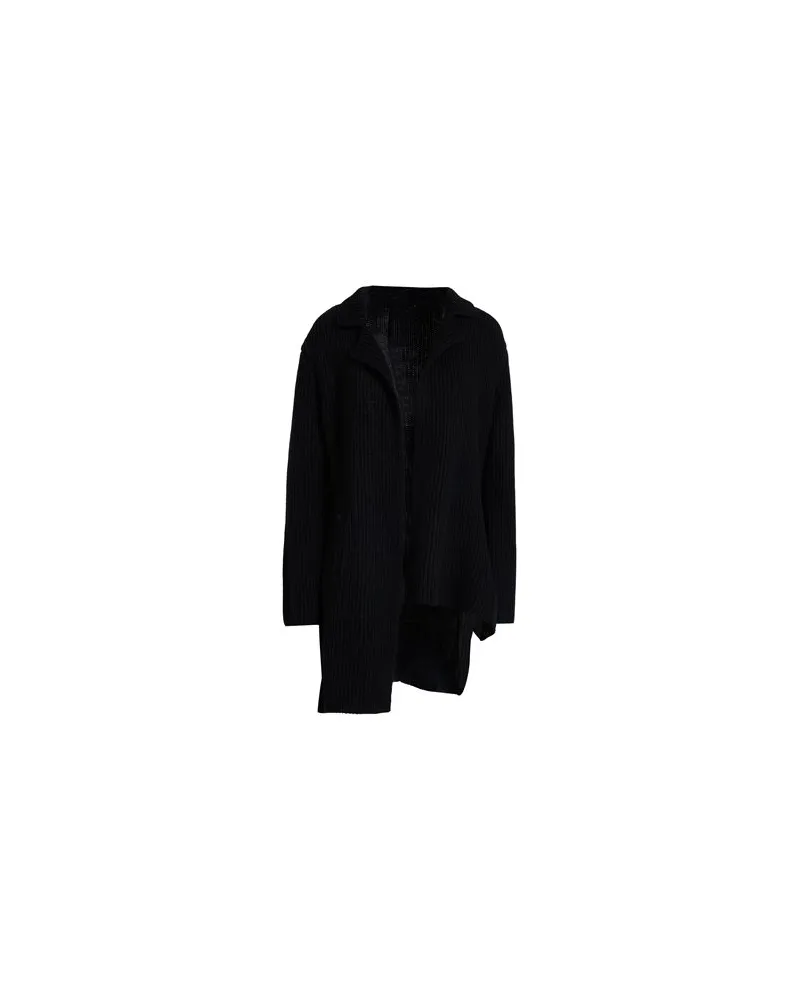 Yohji Yamamoto STRICKWAREN - Strickjackenauf YOOX.COM Schwarz