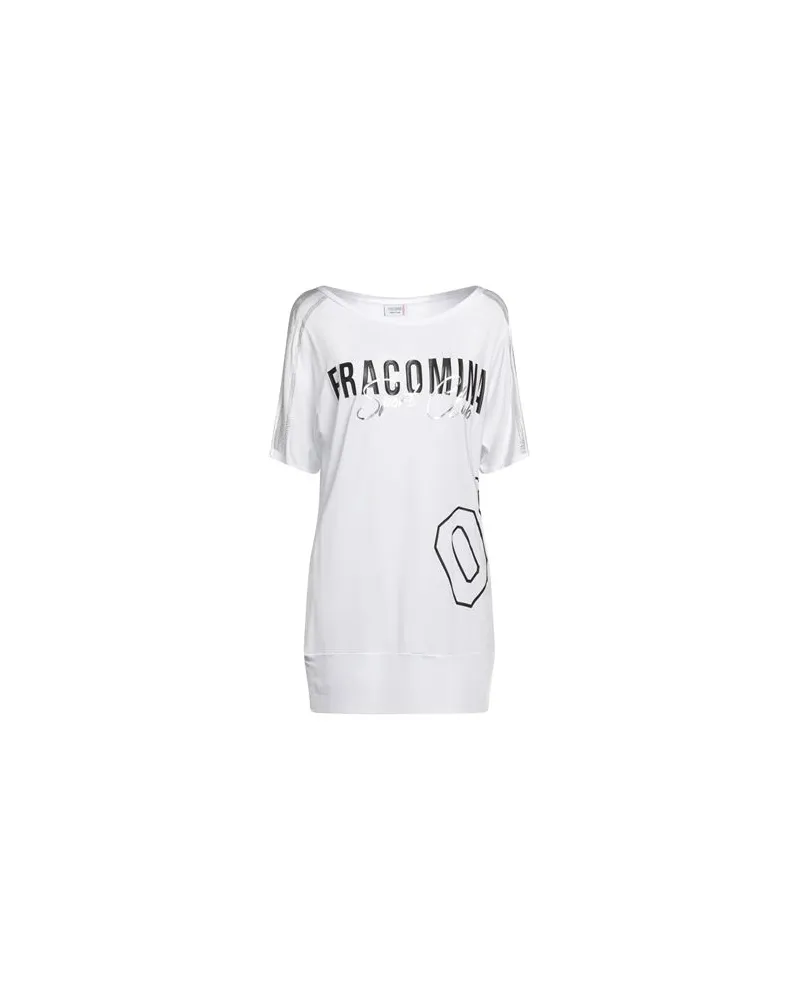 Fracomina TOPS - T-shirtsauf YOOX.COM Weiß