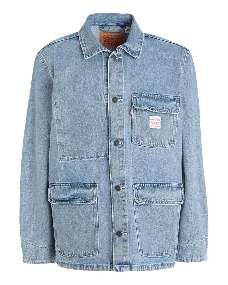 Levi's Jeansjacke/-mantel Blau