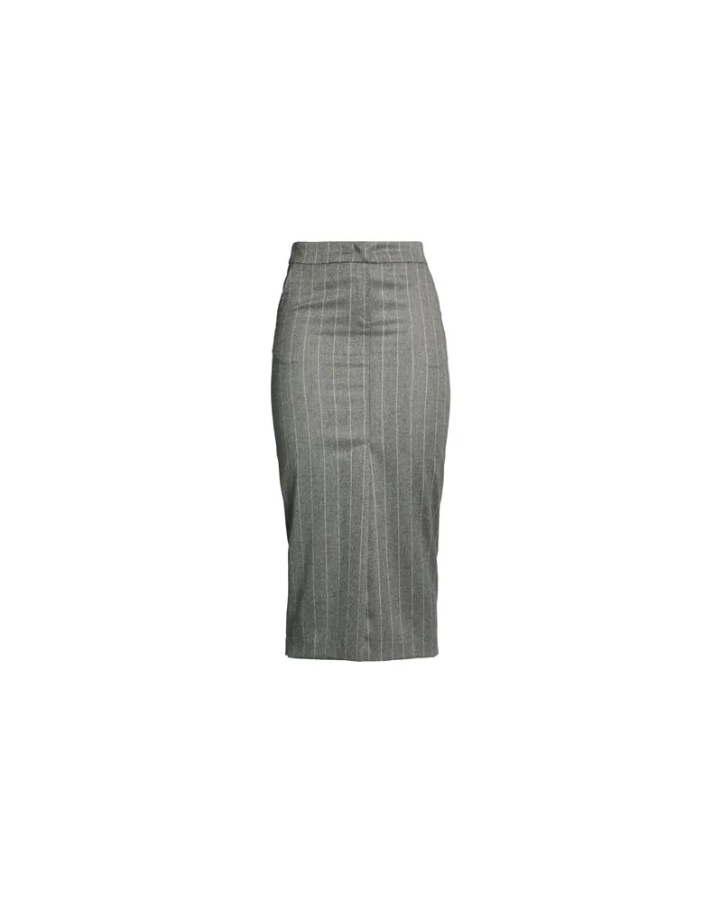 ACTUALEE HOSEN & RÖCKE - Midi-Röckeauf YOOX.COM Grau