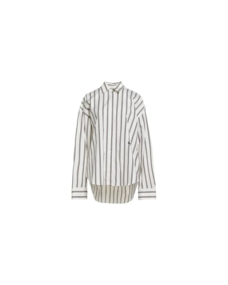 MSGM TOPS - Hemdenauf YOOX.COM Cremeweiß
