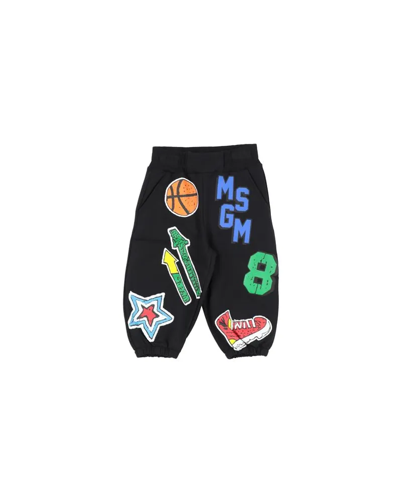 MSGM HOSEN & RÖCKE - Hosenauf YOOX.COM Schwarz