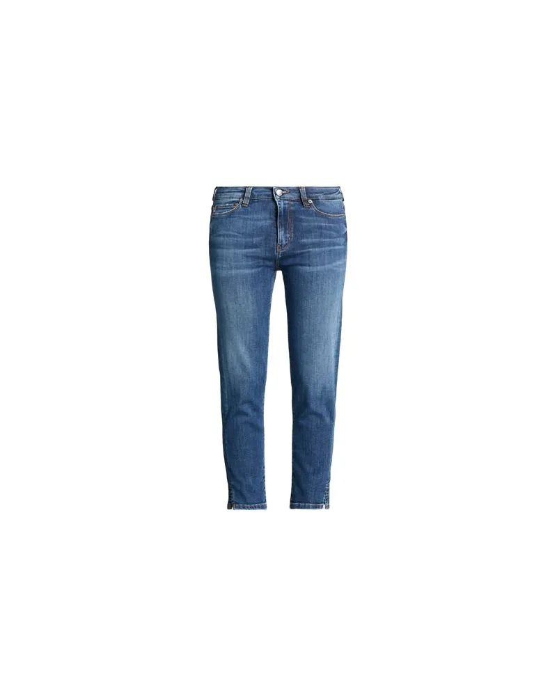 Moschino HOSEN & RÖCKE - Jeanshosenauf YOOX.COM Blau