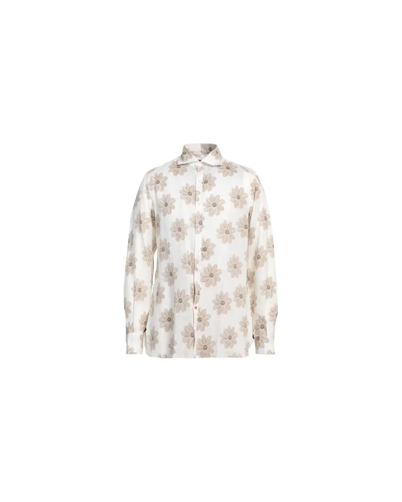 Isaia TOPS - Hemdenauf YOOX.COM Weiß