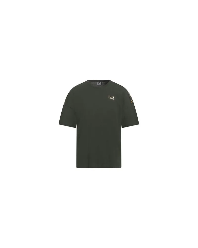 EA7 TOPS - T-shirtsauf YOOX.COM Militärgrün
